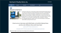 Desktop Screenshot of harrisonspoultryfarm.com
